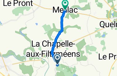 Route in der Bikemap App öffnen
