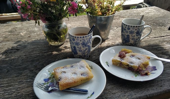 Foto 2 de la ruta de Bikemap "Piesenhausen-Schleching-Heidenholzalm- und zurück"