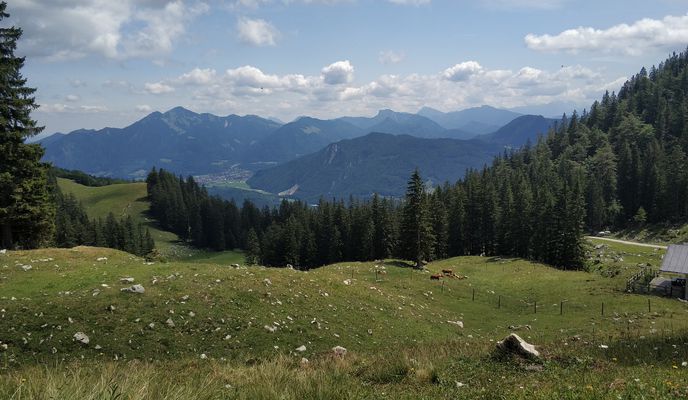 Foto 1 de la ruta de Bikemap "Piesenhausen-Schleching-Heidenholzalm- und zurück"