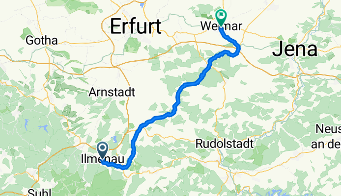 Ilmenau - Weimar