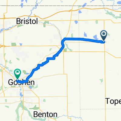 Shipshewana to Dairy Queen Goshen
