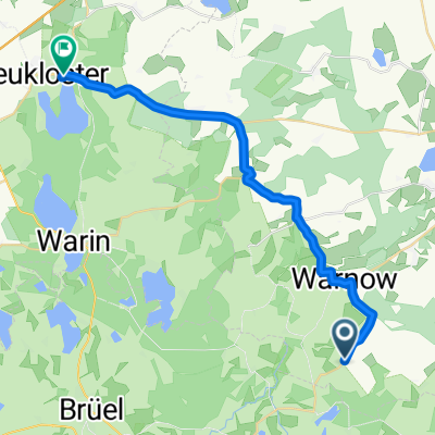Gemütliche Route in Neukloster