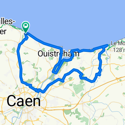 Luc-sur-Mer 78km Cabourg Caen