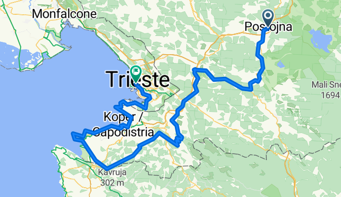 Postojna-Portoroz-Trieste