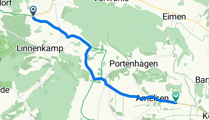 Open this route in Bikemap Web