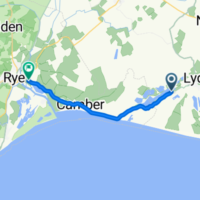 Langsame Fahrt in Rye