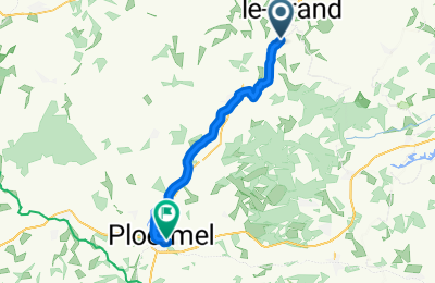 Route in der Bikemap App öffnen