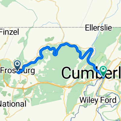 Moderate route in Cumberland