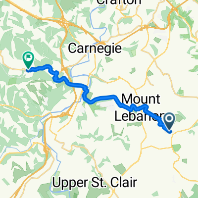 castle Shannon to panhandle trail