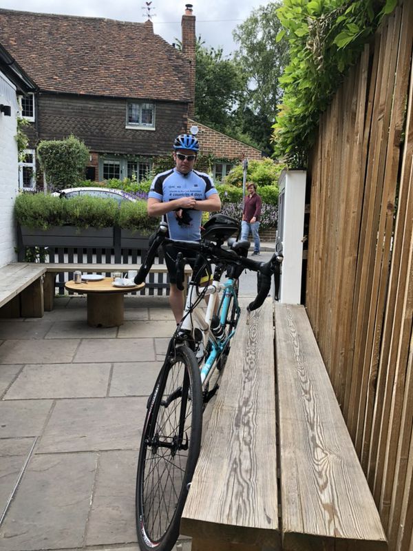Slow ride in Sevenoaks