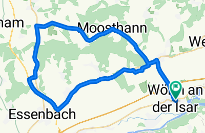 Route in der Bikemap App öffnen