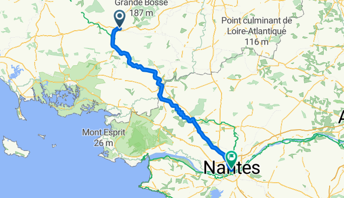 Steady ride in Nantes