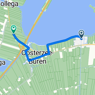 Route im Schneckentempo in Follega