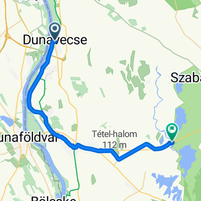 Dunavecse Kigyosi Csarda 31 km