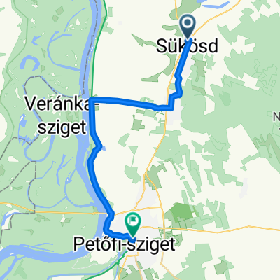 Sukosd Baja  22 km