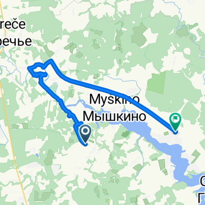 Moderate route in Sputnik