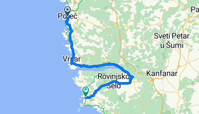 Porec to Rovinj