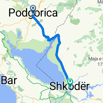 Etappe 16 (Podgorica - Shkodra)