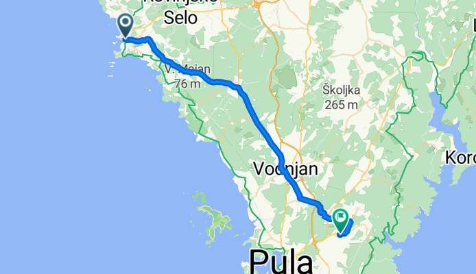 Rovinj to Pula AirPort