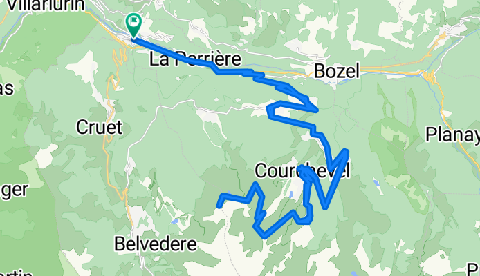 Z4 - Col de la Loze  mai usor