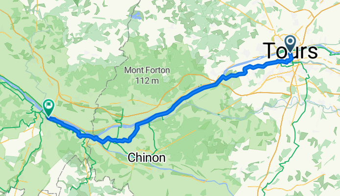 Tours - Saumur Vélo
