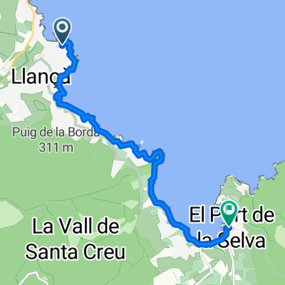 Day 1. 2nd stretch. Port de la Selva - Llançà