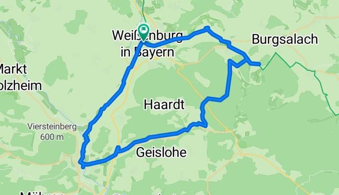 Mit dem Rad durchs Mittelalter im Altmühltal