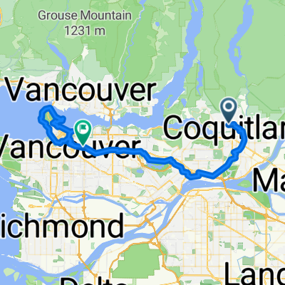 Central Valley Greenway - Downtown (skytrain)