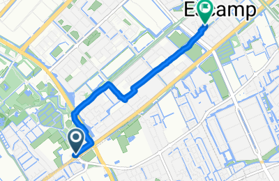Route in der Bikemap App öffnen