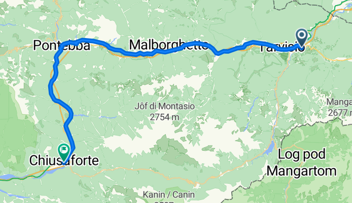 Tarvisio Chiusaforte
