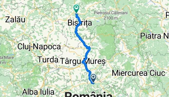 Ziua 2: Sighisoara-&gt;Targu Mures-&gt;Reghin-&gt;Bistrita-&gt;Nasaud
