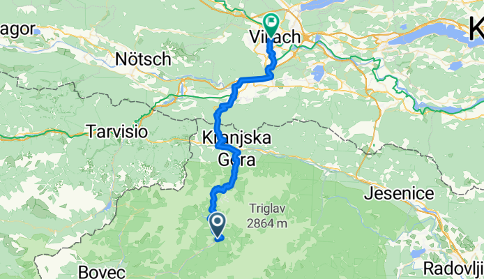 Trenta Vrsic Kranska Gora Wurzen Villach