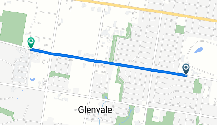 Snail-like route in Newtown