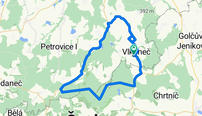 Easy ride in Vlkaneč