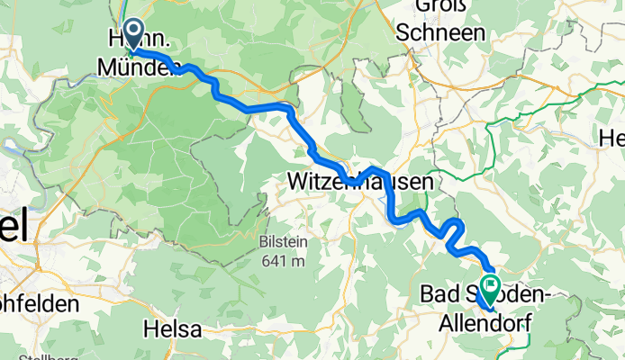 01 Hann. Münden - Bad Soden Allendorf