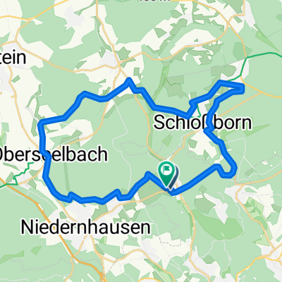 Langsame Fahrt in Eppstein