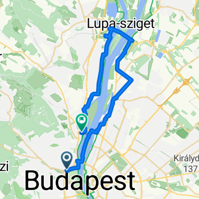 munkahely - otthon megyeri híd kör