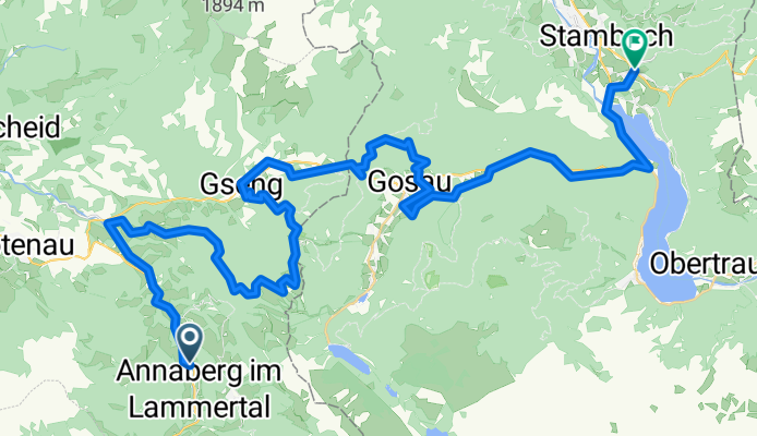 Dachsteinrunde blau Etappe 3