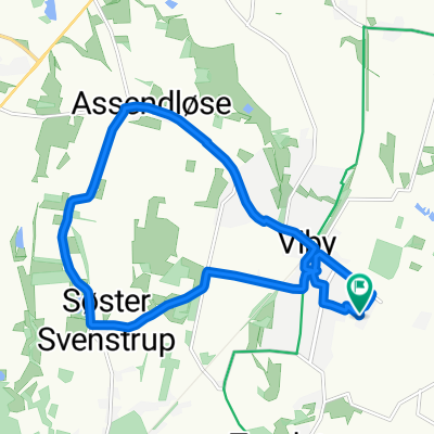 Hyggetur i Viby Sjælland