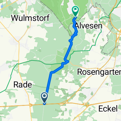 Moderate route in Hamburg