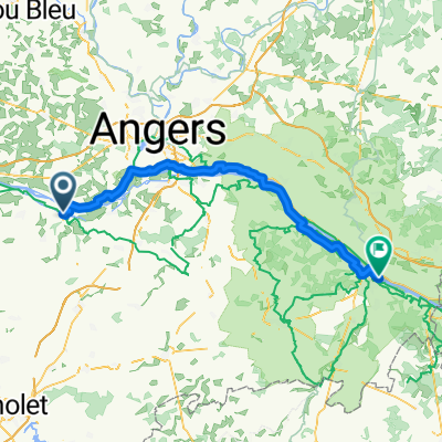 loire radweg Teil 2 bis Saumur