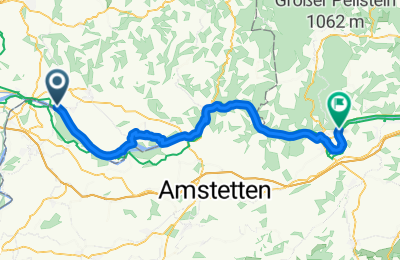 Route in der Bikemap App öffnen