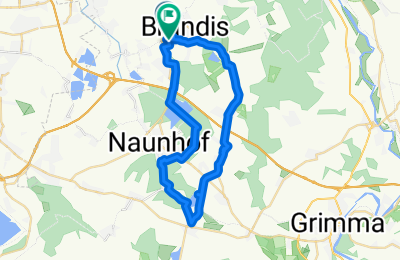 Route in der Bikemap App öffnen