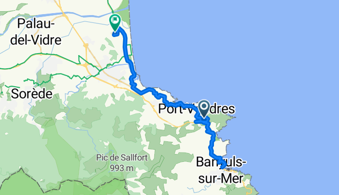 Steady ride in Argeles-sur-Mer