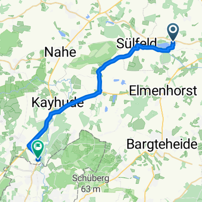 Route im Schneckentempo in Tangstedt