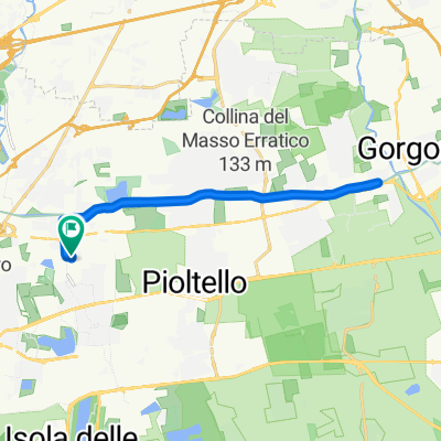 Giro a velocità costante in Vimodrone