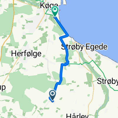 Einfache Fahrt in Køge