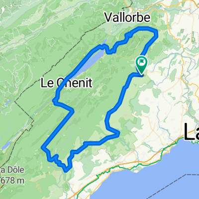 Boucle L'Isle- Bière - Le Brassus -Vaulion