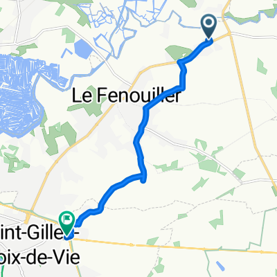 Slow ride in St.-Gilles-Croix-de-Vie