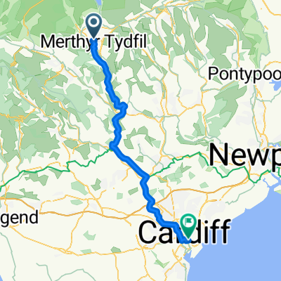 28-08 de Mertbyr a Cardiff